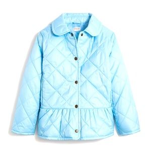 J Crew Girls' peplum Barn Jacket Brand New